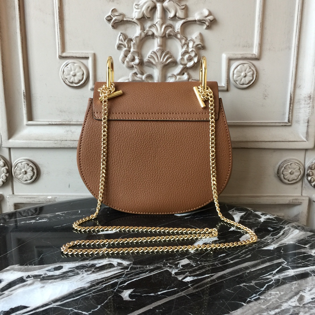 Ch10e mini drew shoulder bag arizona brown 19 x 7 x 16 cm