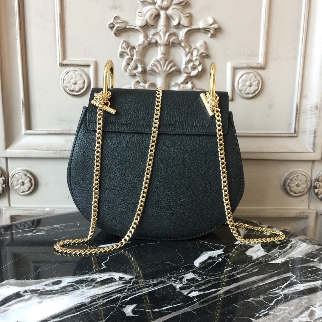 Ch10e mini drew shoulder bag black 19 x 7 x 16 cm