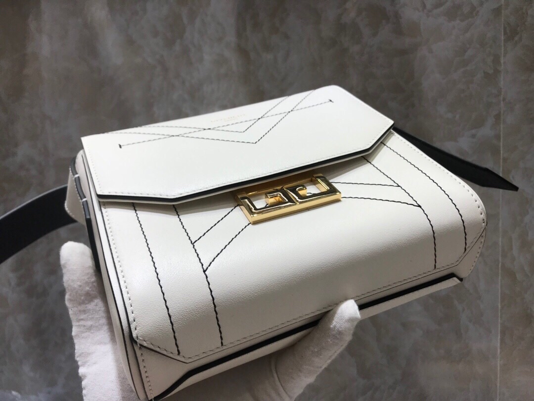 G1uenchy mini eden bag white 20 × 12.5 × 6 cm