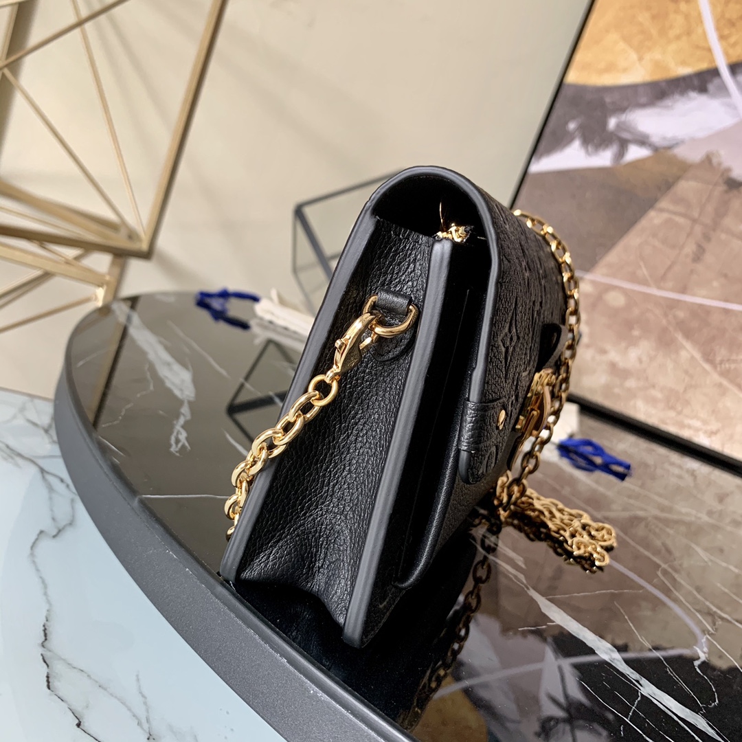 l0vis Vvtt0n vavin chain wallet monogram empreinte leather black m67839 19 x 12.5 x 4 cm