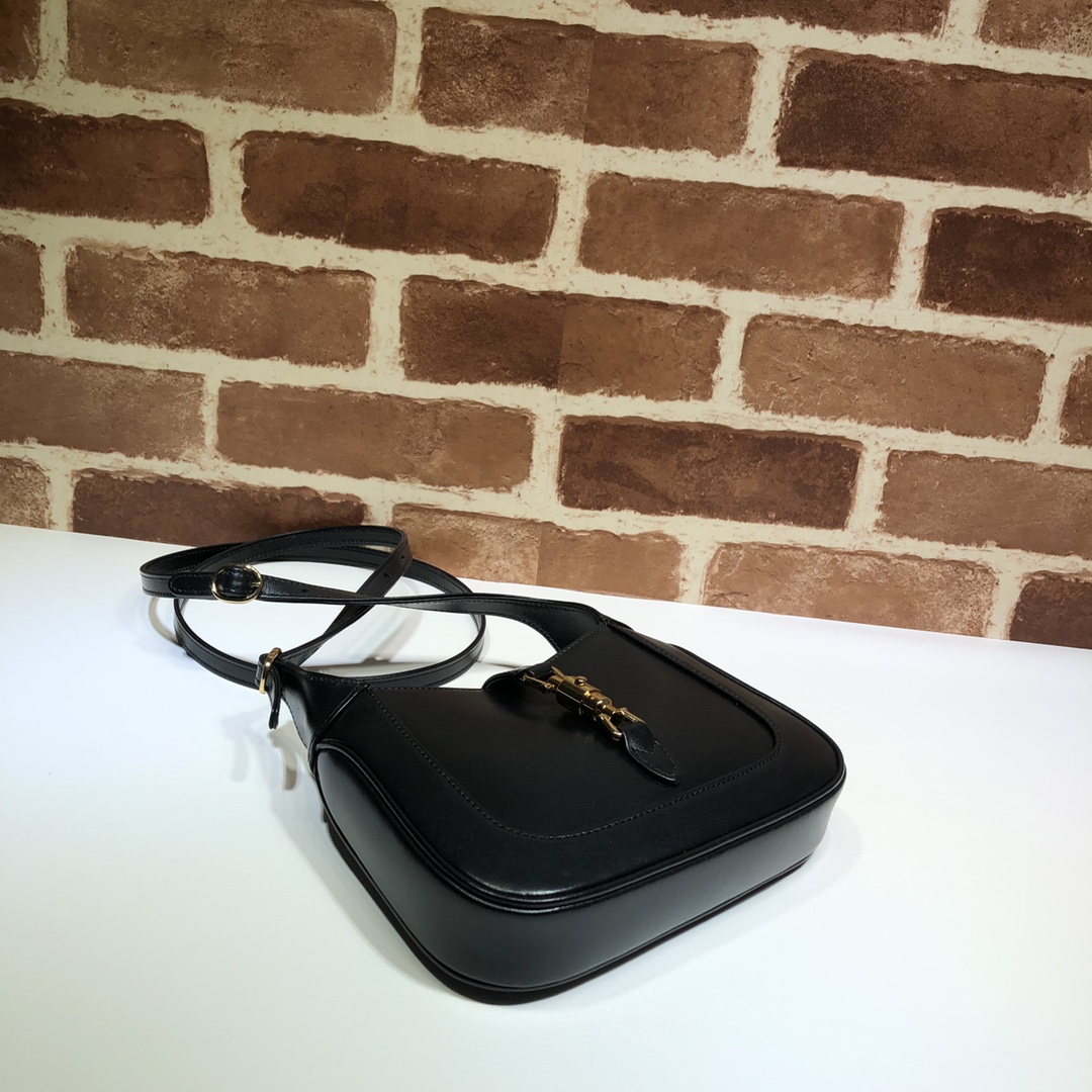 Gvc*1 mini jackie 1961 shoulder bag leather black 637091 19 x 13 x 3 cm