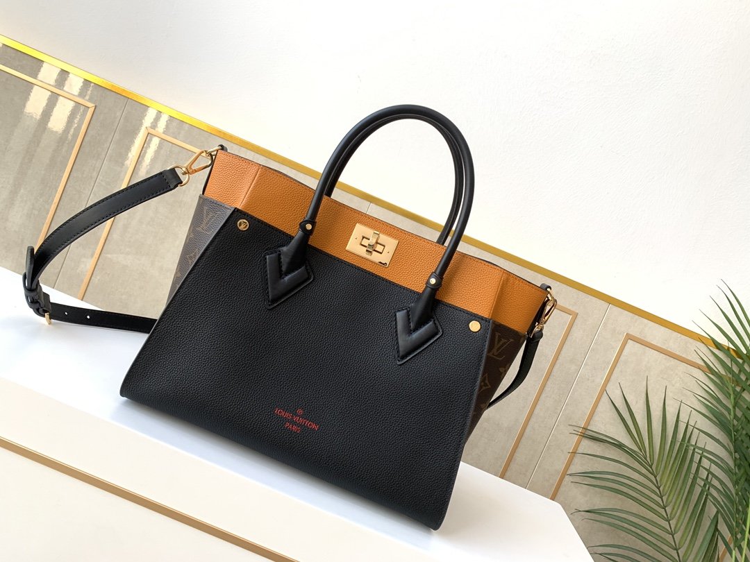 l0vis Vvtt0n on my side mm canvas black m53823 30.5 x 24.5 x 14 cm