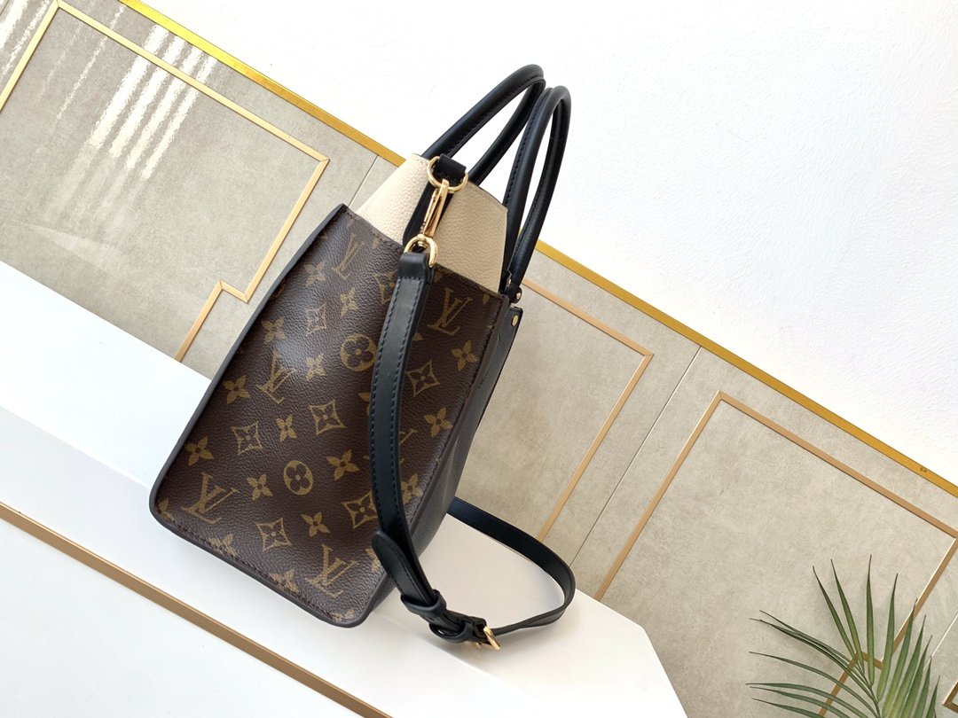 l0vis Vvtt0n on my side mm  canvas navy m53823 30.5 x 24.5 x 14 cm