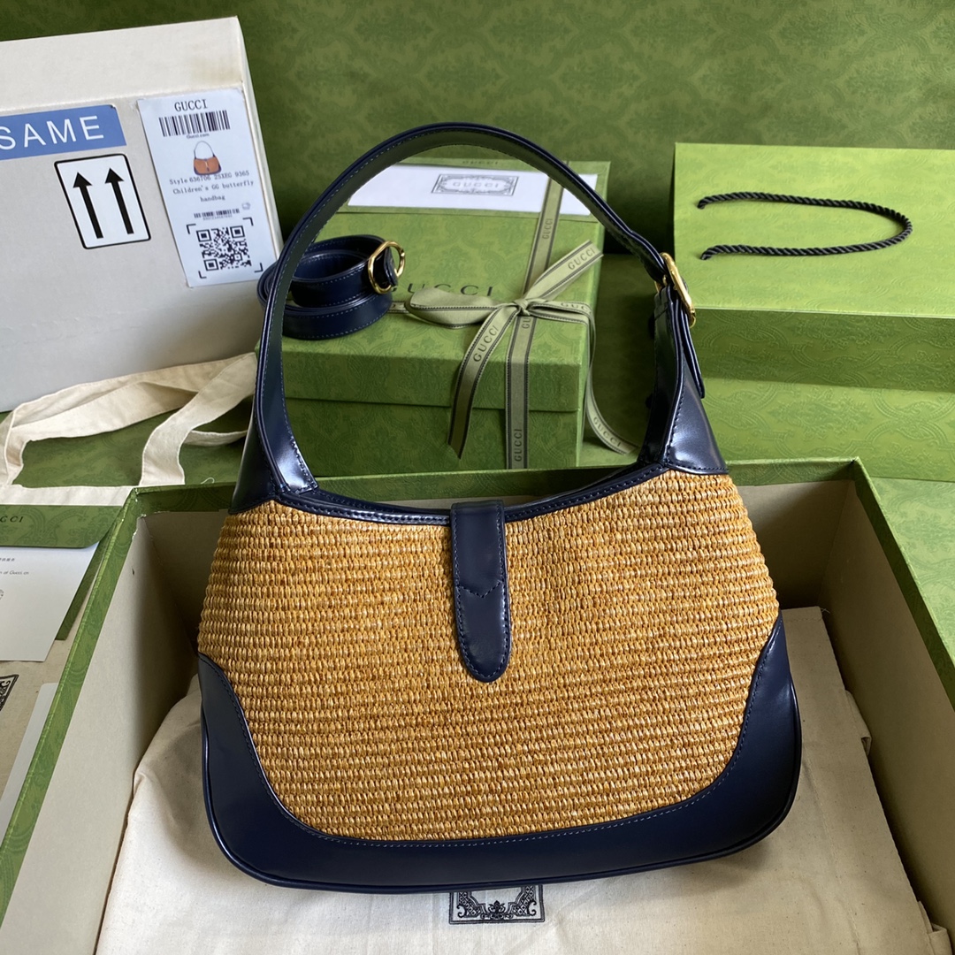 Gvc*1 small jackie 1961 hobo bag 636709 28 x 19 x 4.5 cm