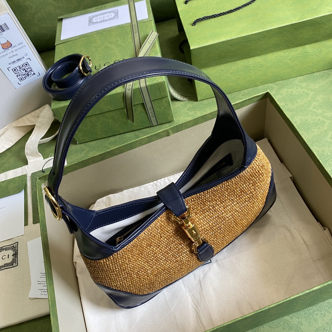 Gvc*1 small jackie 1961 hobo bag 636709 28 x 19 x 4.5 cm