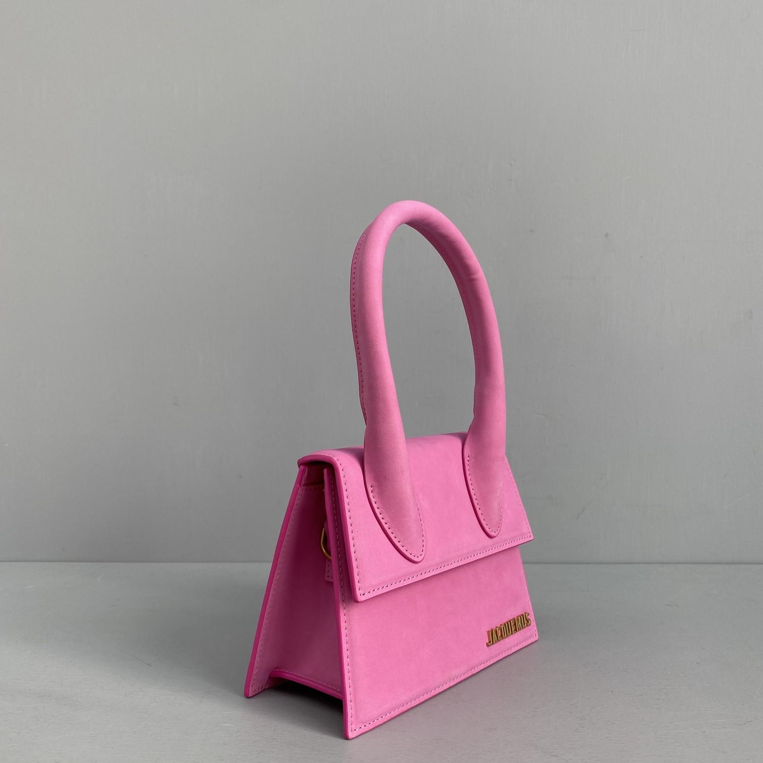 Ja*qvemvs small le chiquito leather pink 213ba02 18 x 15.5 x 8 cm
