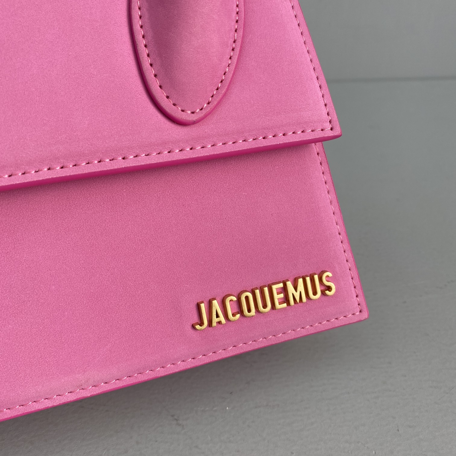 Ja*qvemvs small le chiquito leather pink 213ba02 18 x 15.5 x 8 cm