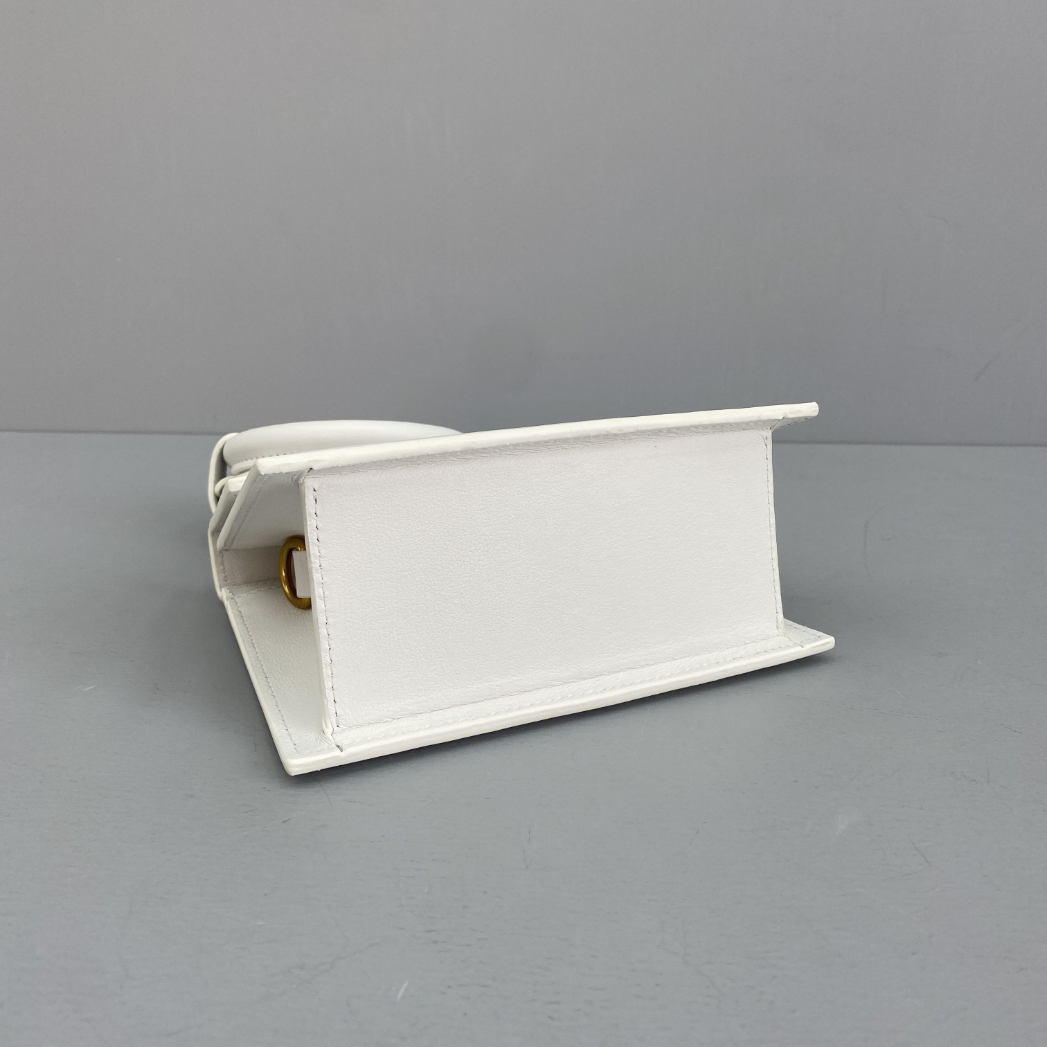 Ja*qvemvs small le chiquito leather white 213ba02 18 x 15.5 x 8 cm