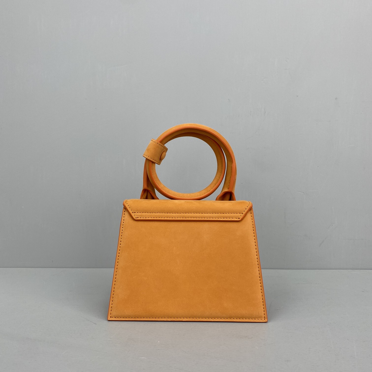 Ja*qvemvs small le chiquito leather brown 213ba02 18 x 15.5 x 8 cm