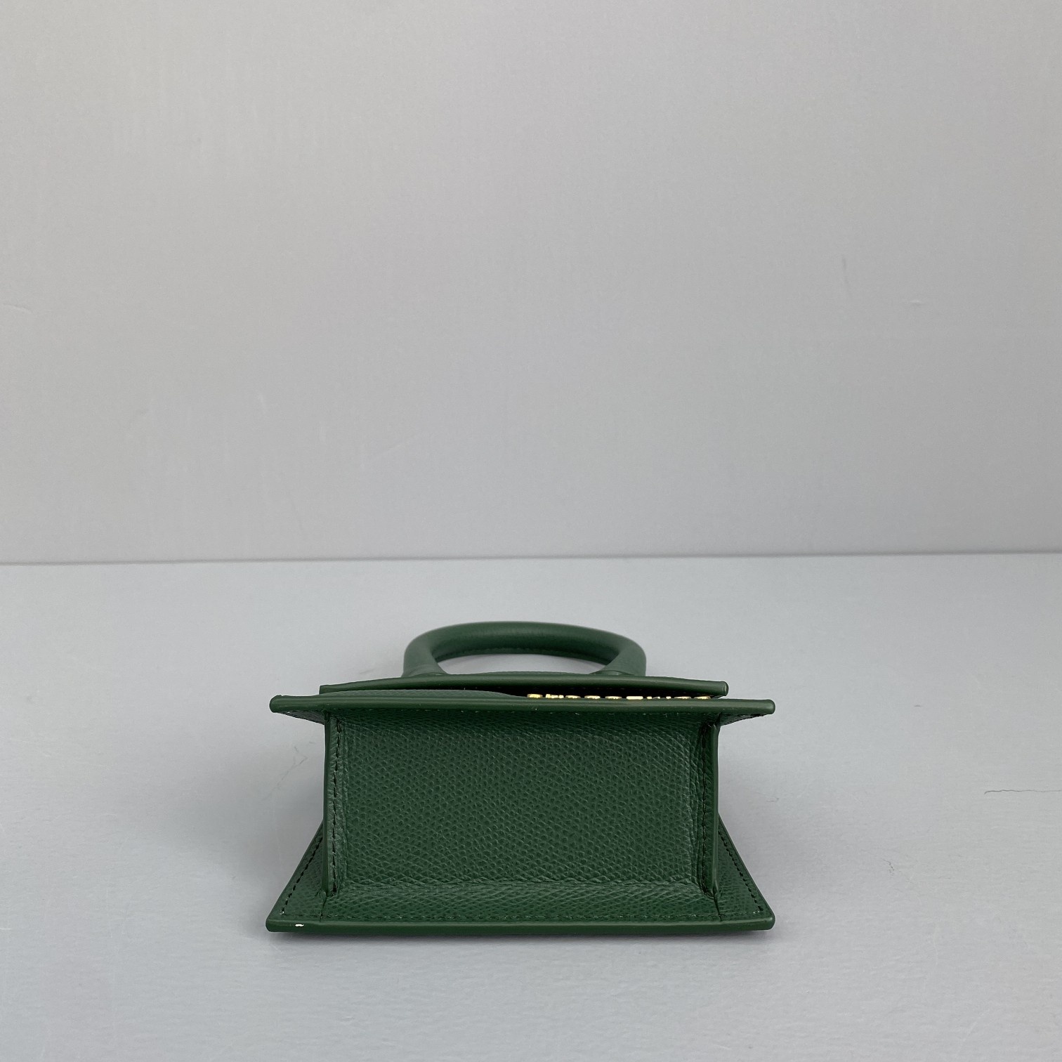 Ja*qvemvs le chiquito mini leather bag green 213ba01 12 x 8 x 5 cm
