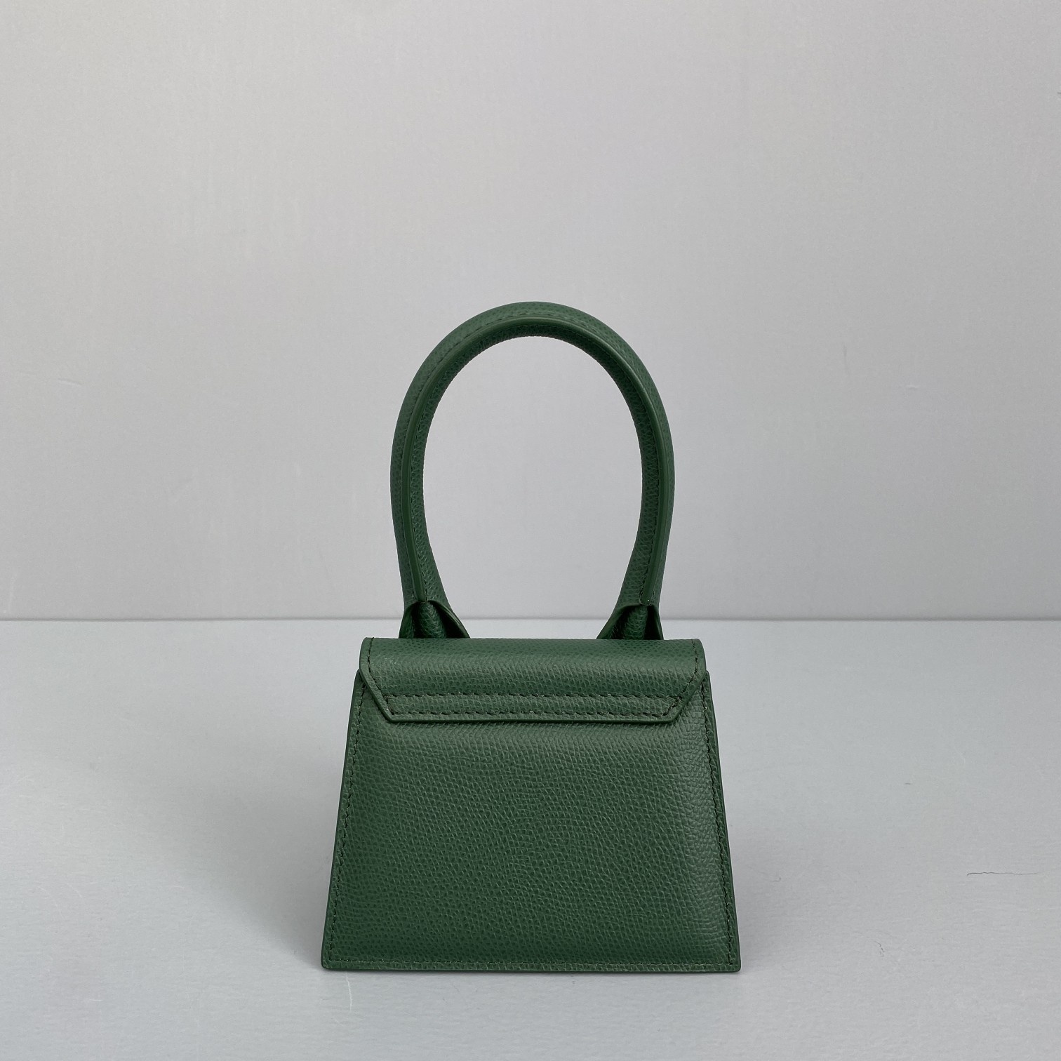 Ja*qvemvs le chiquito mini leather bag green 213ba01 12 x 8 x 5 cm