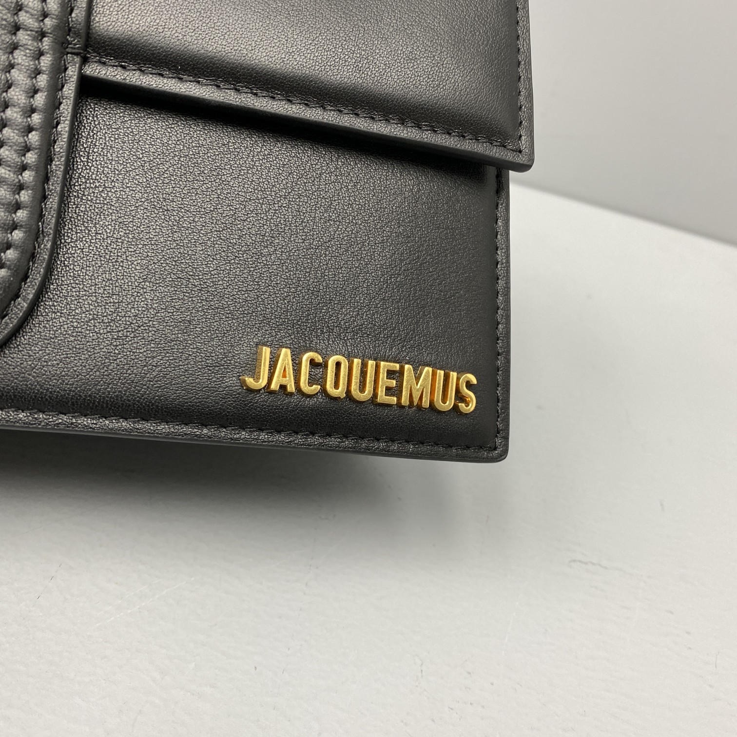 Ja*qvemvs le grand bambino leather black 213ba07 24 x 13 x 7 cm