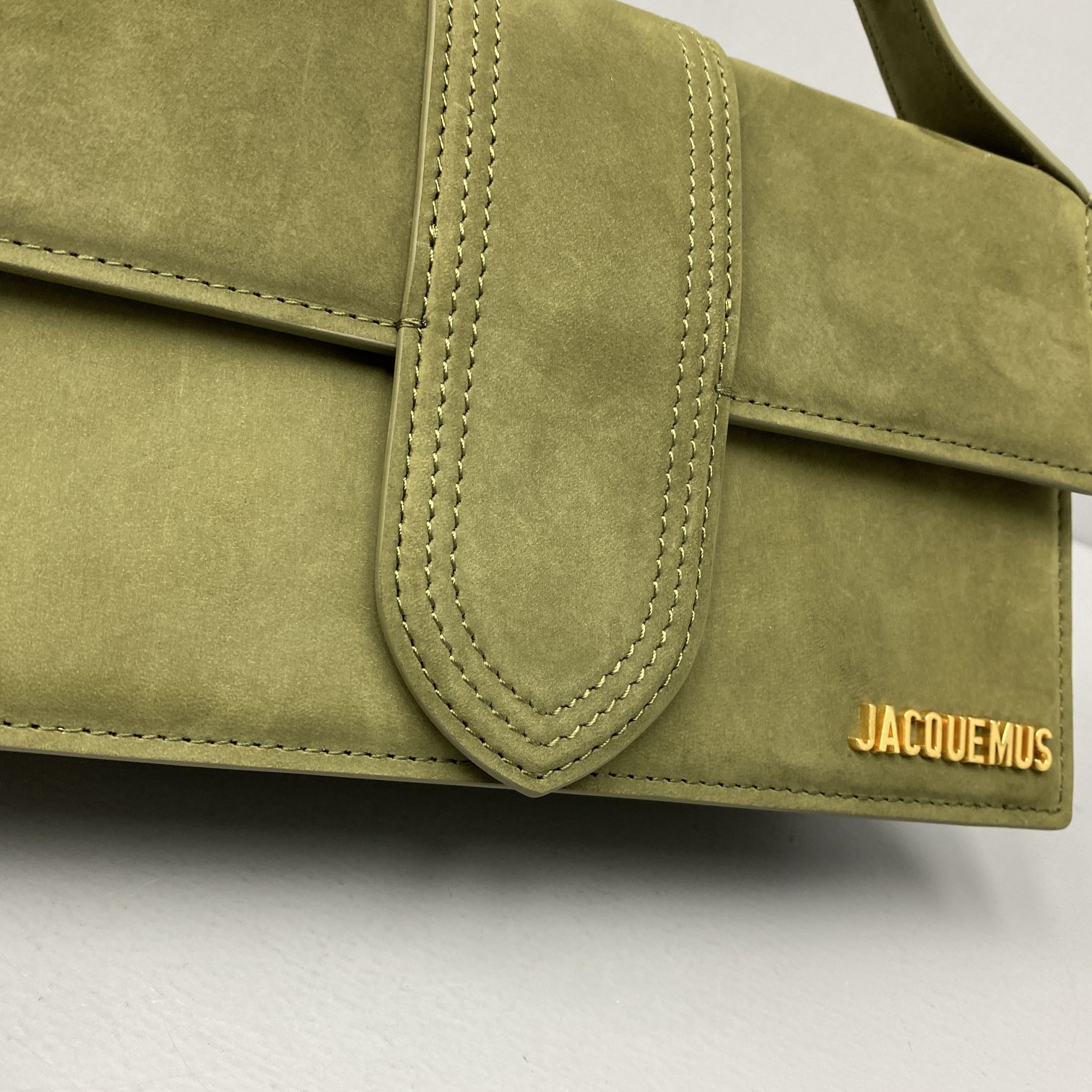 Ja*qvemvs le grand bambino velvet green 213ba07 24 x 13 x 7 cm