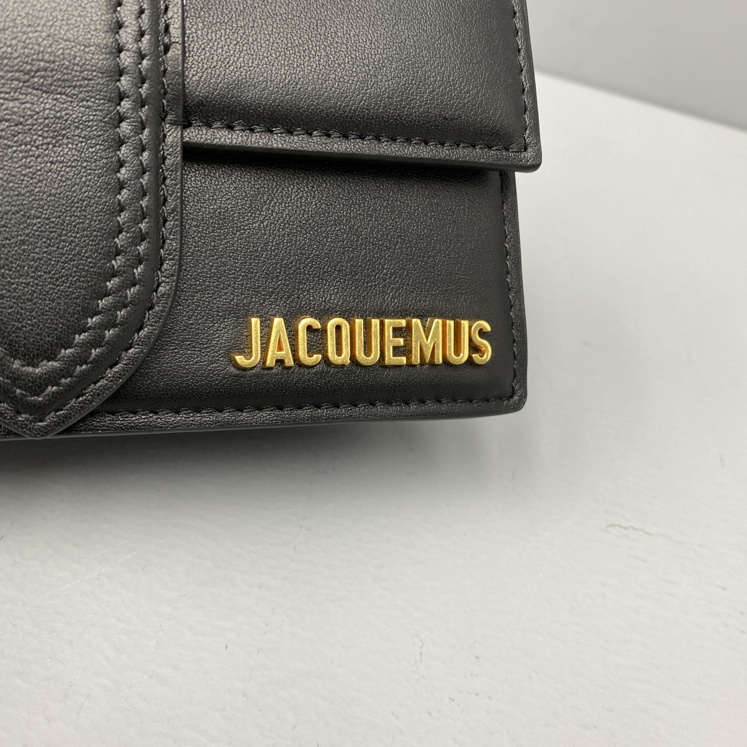 Ja*qvemvs small le bambino leather black 213ba06 18 x 6 x 7 cm