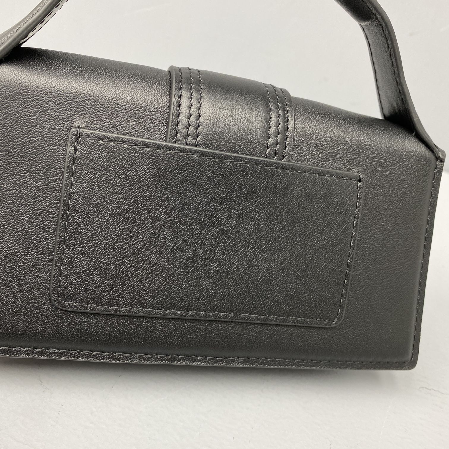Ja*qvemvs small le bambino leather black 213ba06 18 x 6 x 7 cm