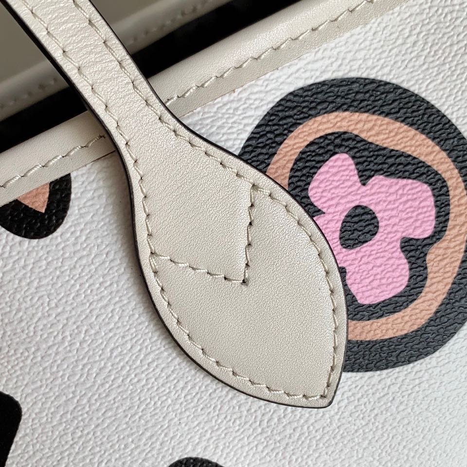 l0vis Vvtt0n neverfull mm monogram canvas wild at heart cream m45819 32 cm