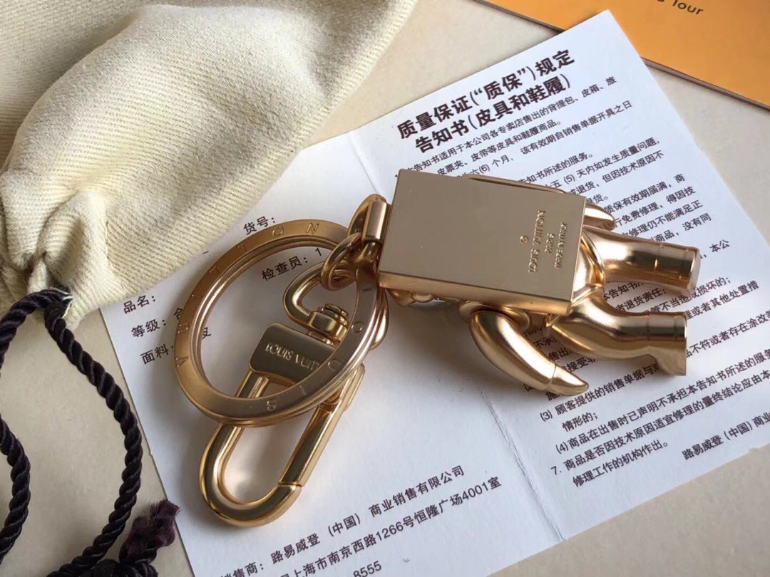 l0vis vvtt0n spaceman hanging keychain G01den
