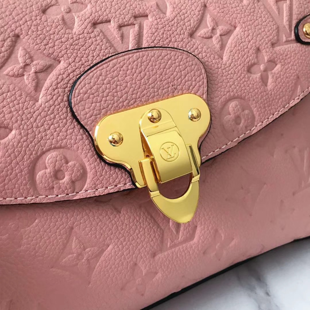 l0vis Vvtt0n georges bb monogram empreinte leather rose poudre m53942 27.5 x 17 x 11.5 cm