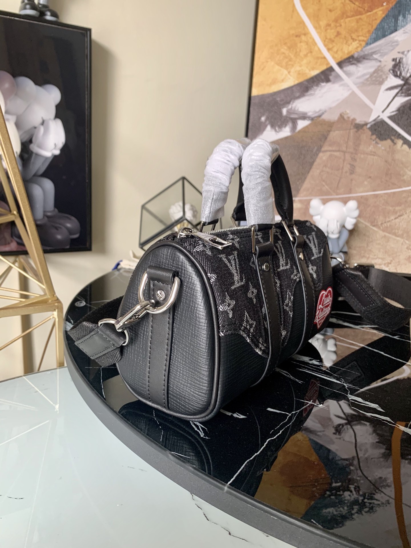 l0vis vvtt0n keepol xs monogram De*1m black m81011 20 x 10 x 5 cm