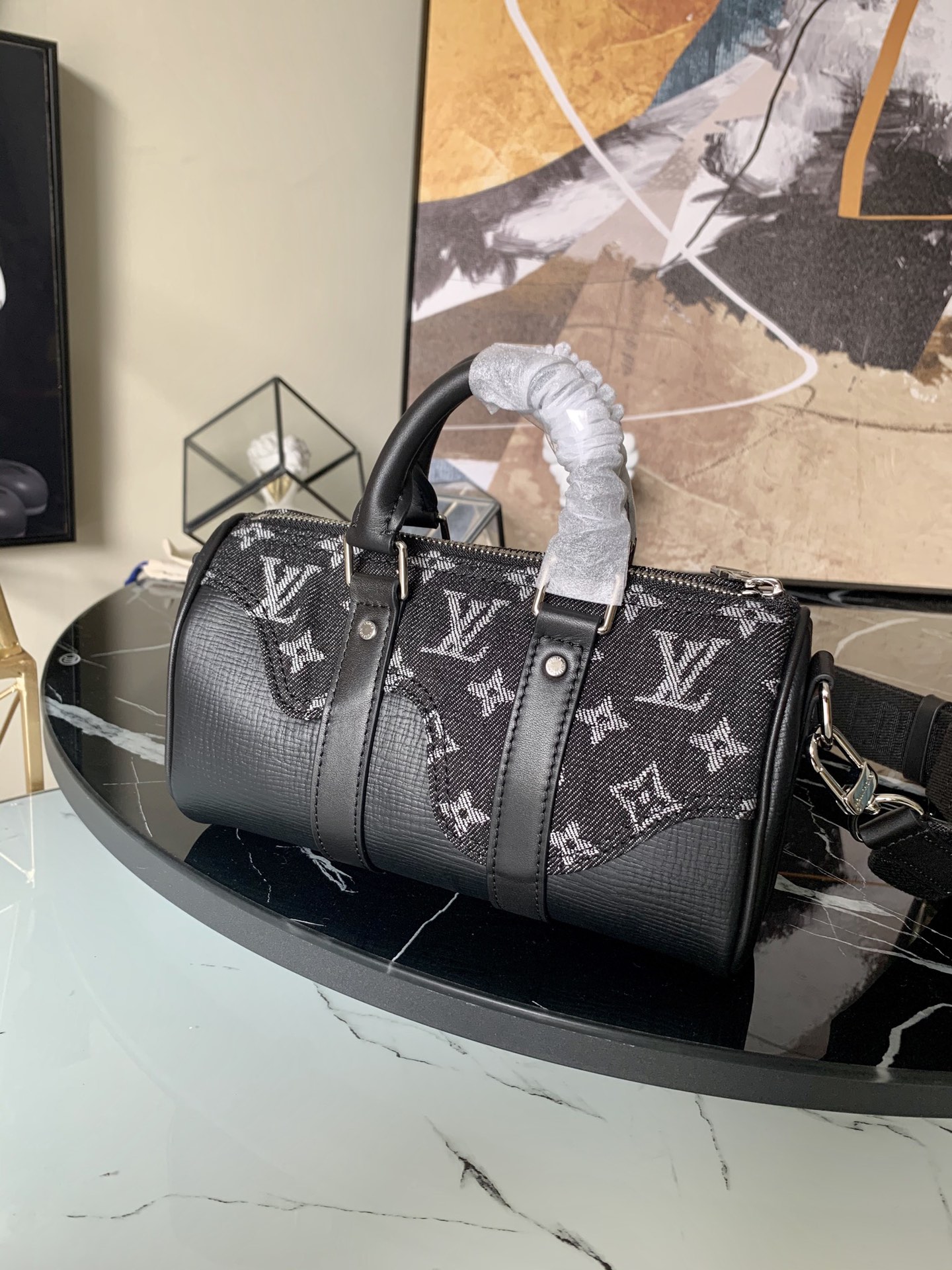 l0vis vvtt0n keepol xs monogram De*1m black m81011 20 x 10 x 5 cm