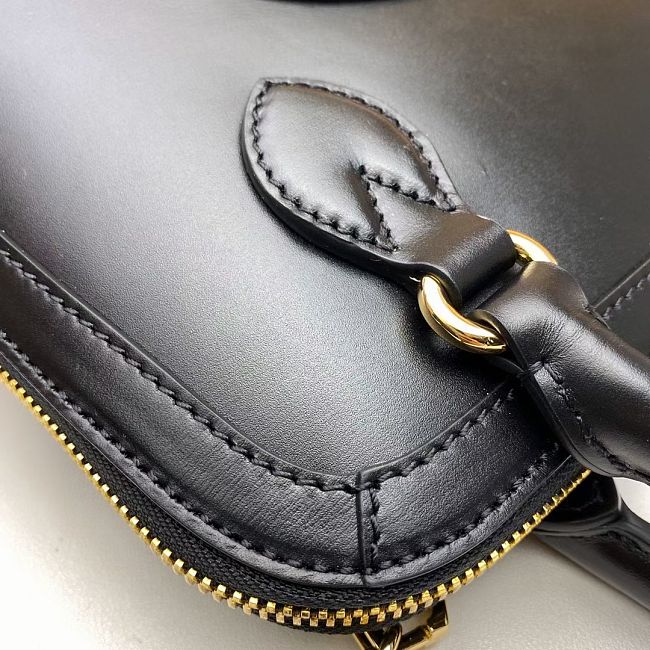 Gvc*1 horsebit 1955 small top handle black 621220 25 x 24 x 9 cm