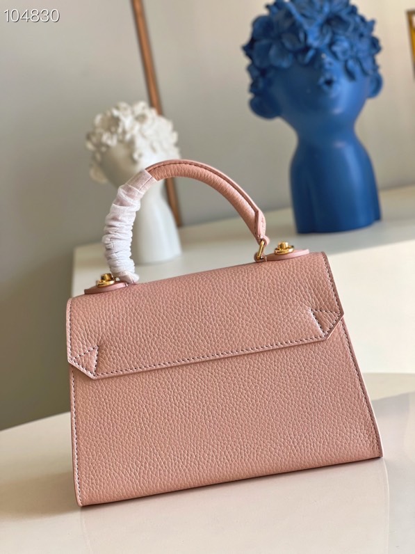l0vis Vvtt0n twist one handle mm taurillon leather rose pink m57090 29 x 21 x 12 cm