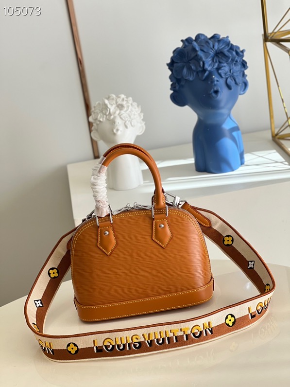 LV alma bag BB handbag M57341 brown 23.5cm