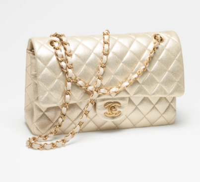 ch**el flap bag G01den & G01den chain 25cm