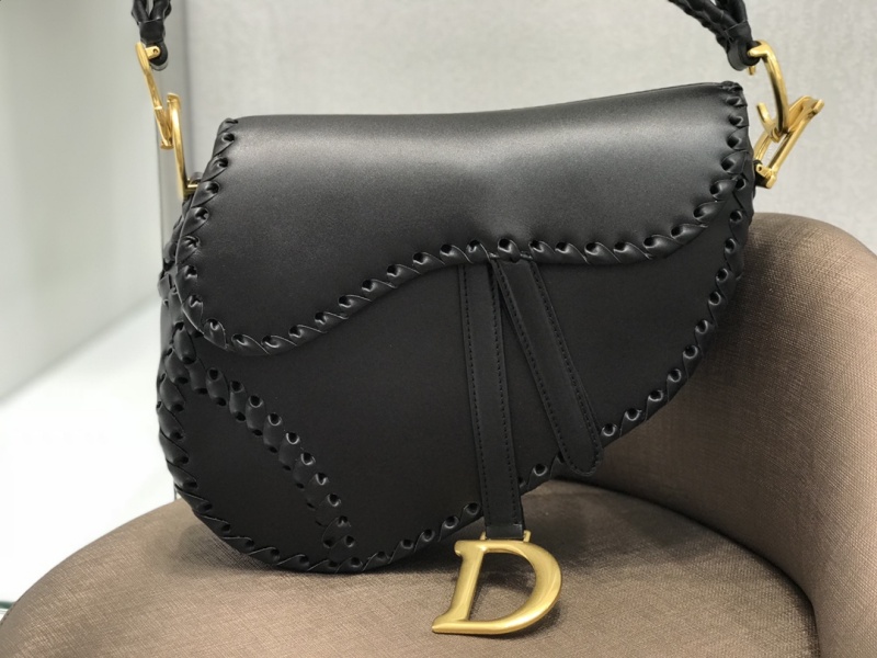 D10r saddle bag black woven style m0447cbaa 26 cm