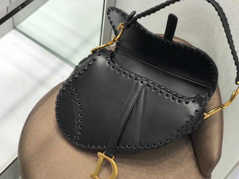 D10r saddle bag black woven style m0447cbaa 26 cm