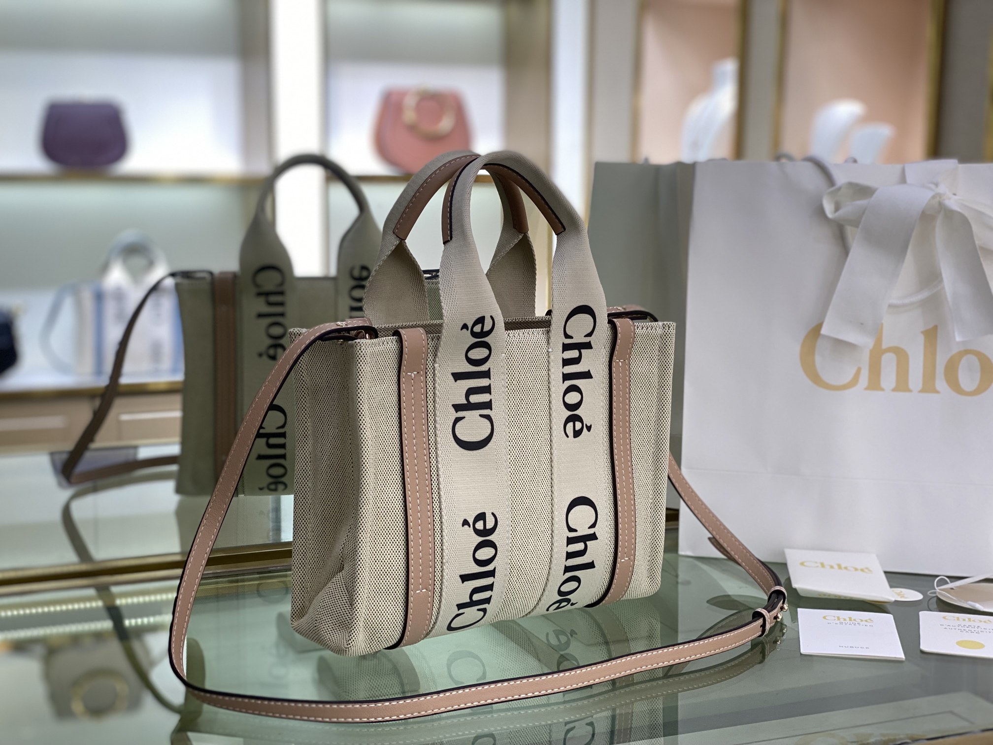 Ch10e woody tote bag n7666 26.5cm 05
