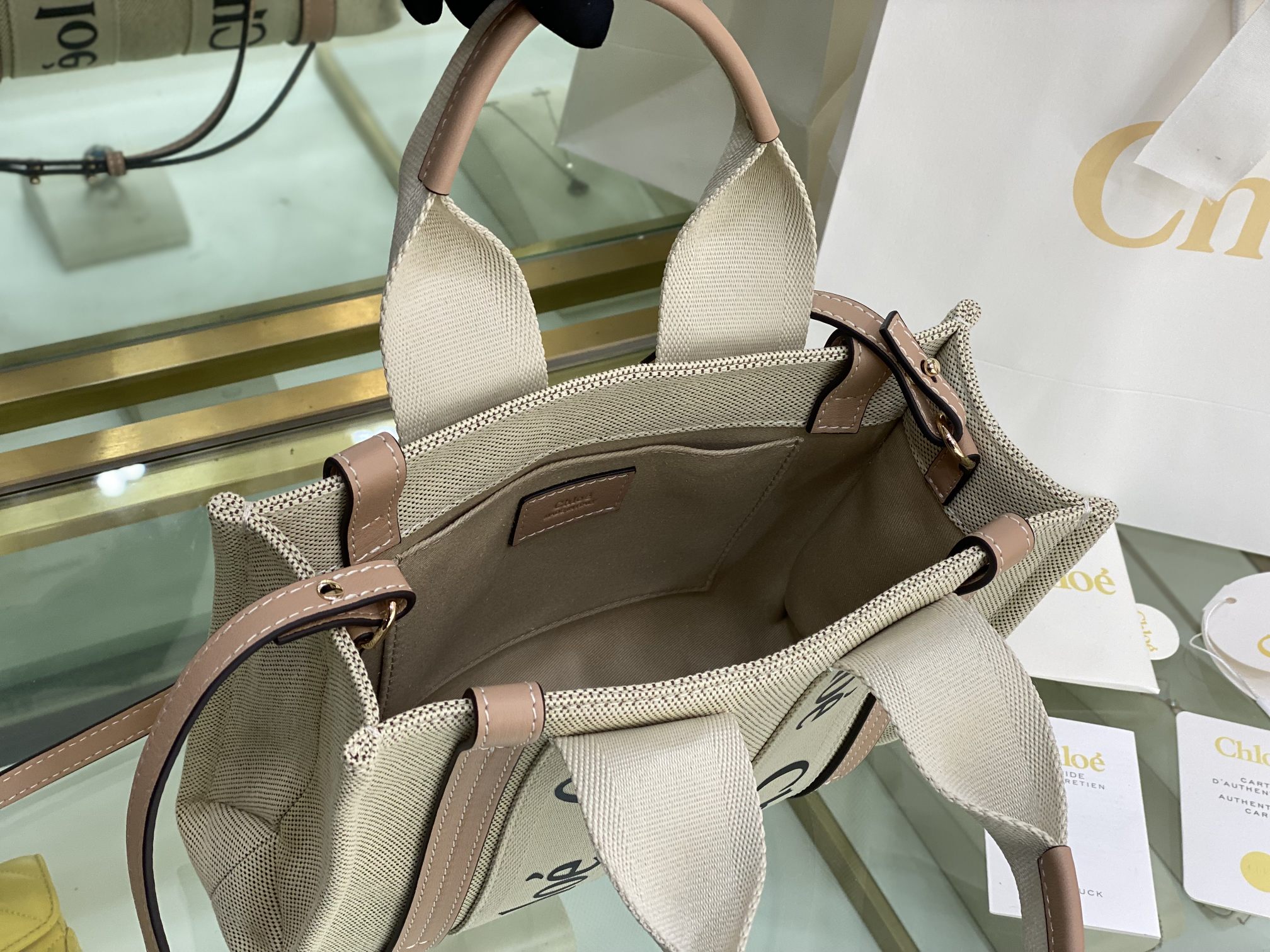 Ch10e woody tote bag n7666 26.5cm 05