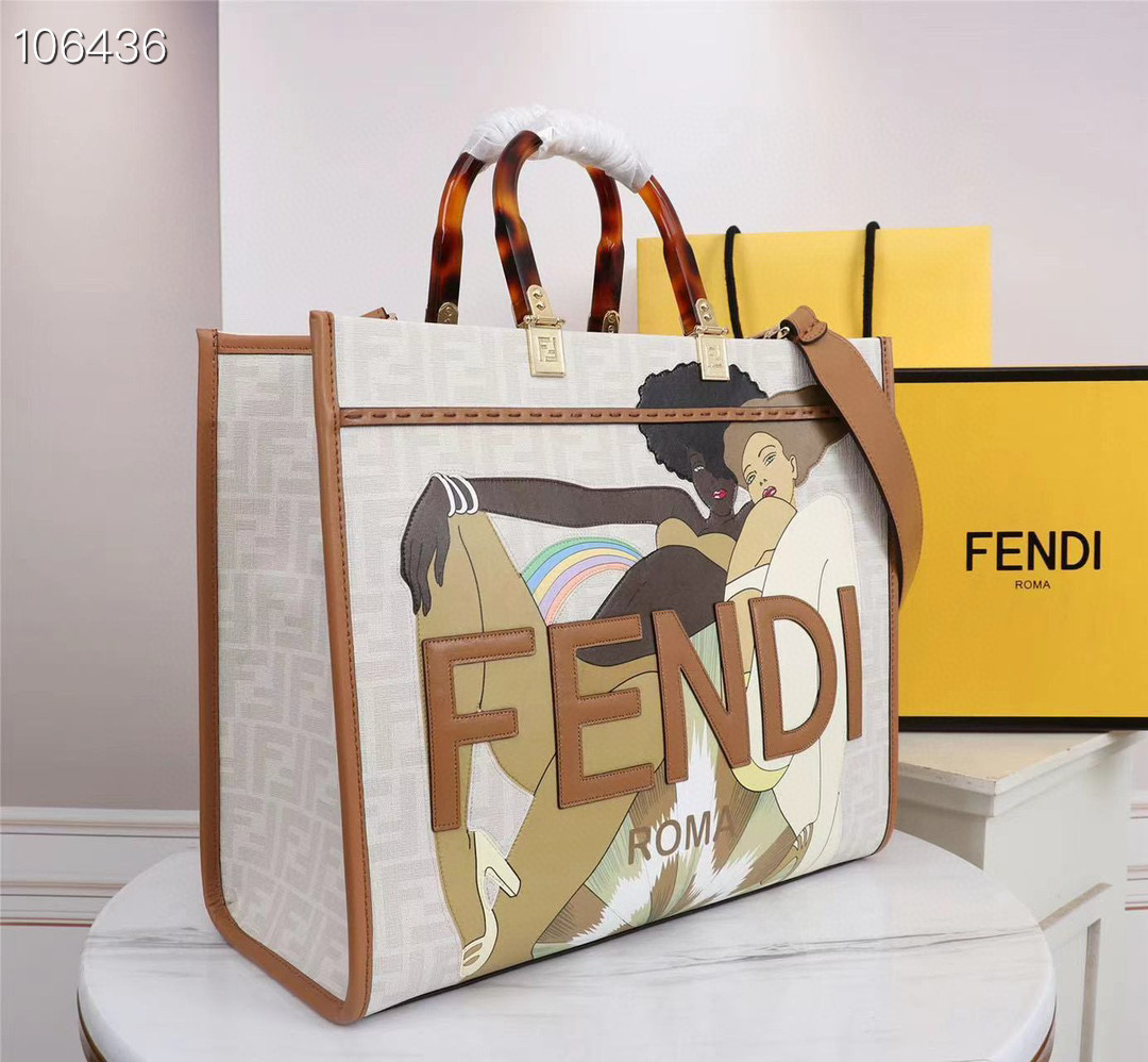 F**di tote bag mm 36cm
