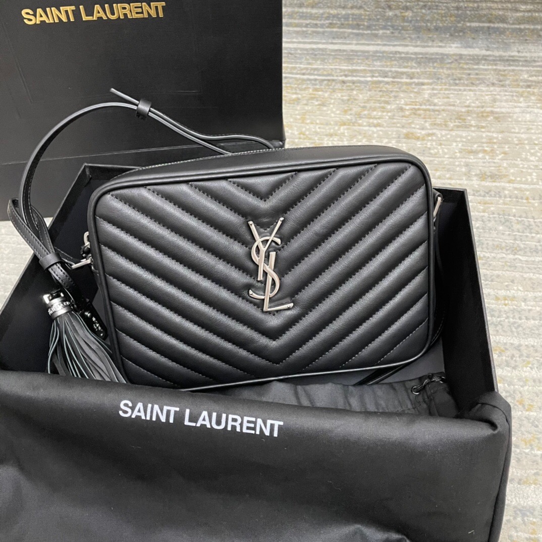 Y51 loulou camera bag silver 520534 23cm