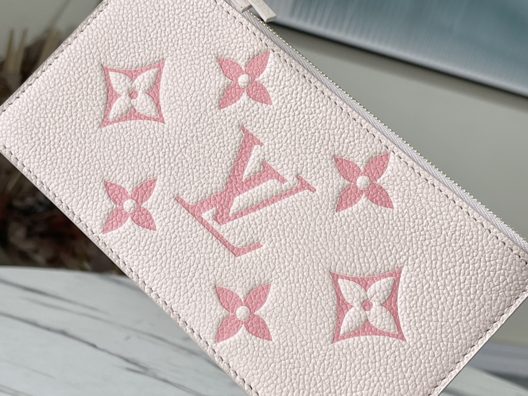 LV POCHETTE FELICIE White M61276 - 21 x 12 x 3 cm