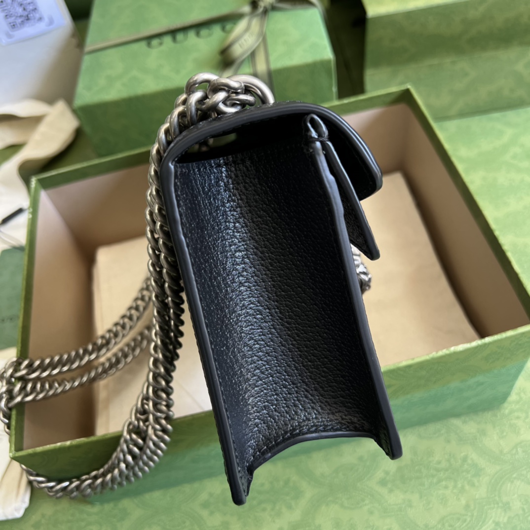 gvc*1 dionysus small jacquard black and ivory De*1m 499623 - 25x13.5x7cm