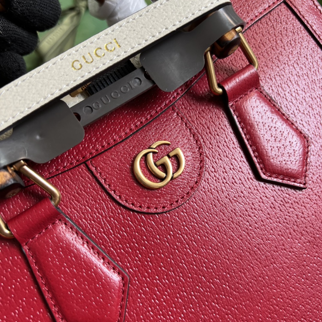 Gvc*1 diana small tote bag red‎ 702721  - 27 x 24 x 11cm
