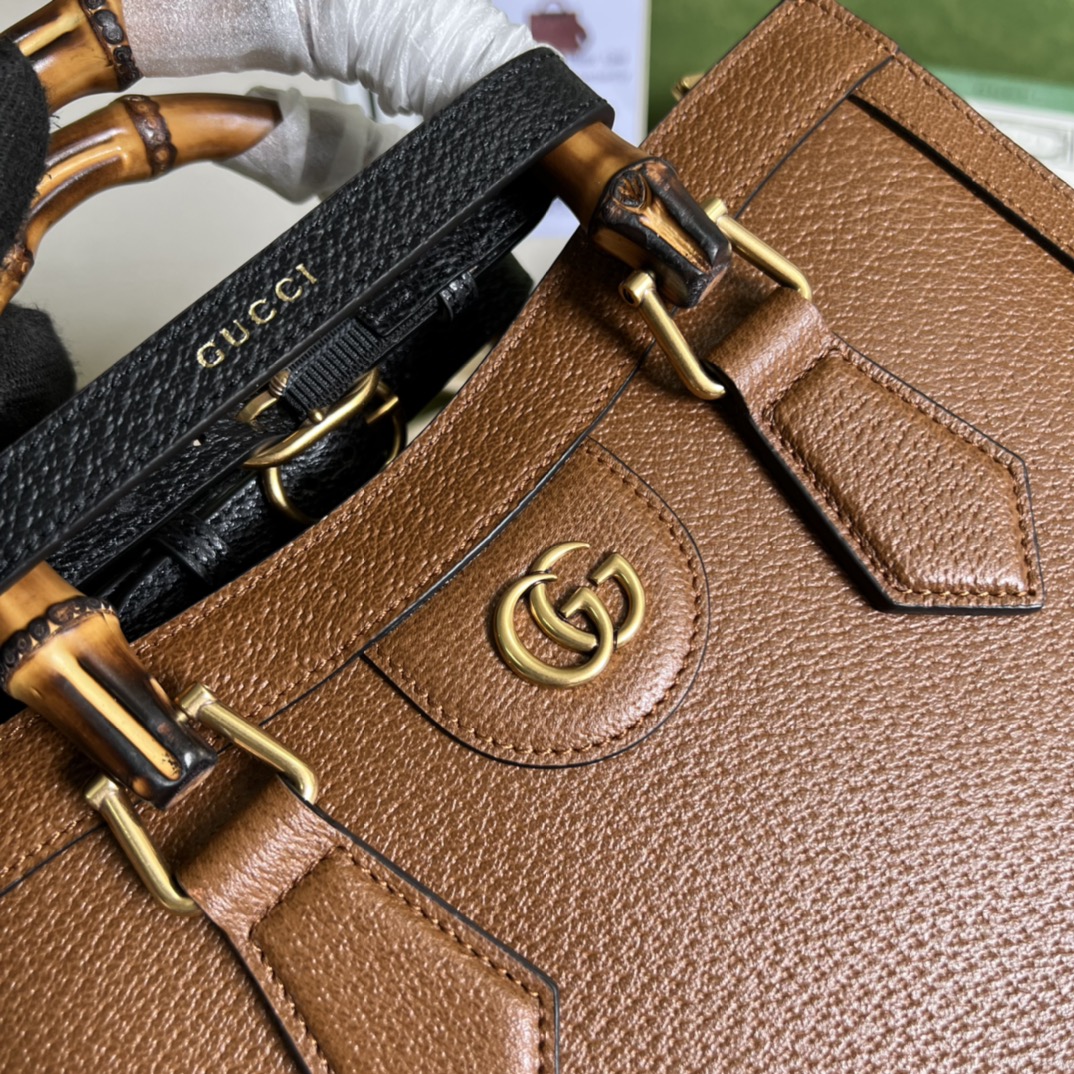 Gvc*1 diana small tote bag cuir leather‎ 702721  - 27 x 24 x 11cm