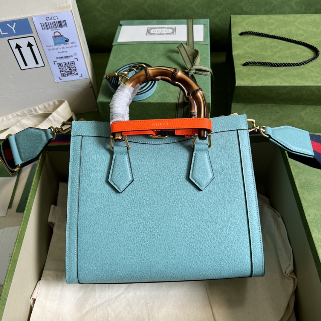 Gvc*1 diana small tote bag light blue 702721  - 27 x 24 x 11cm