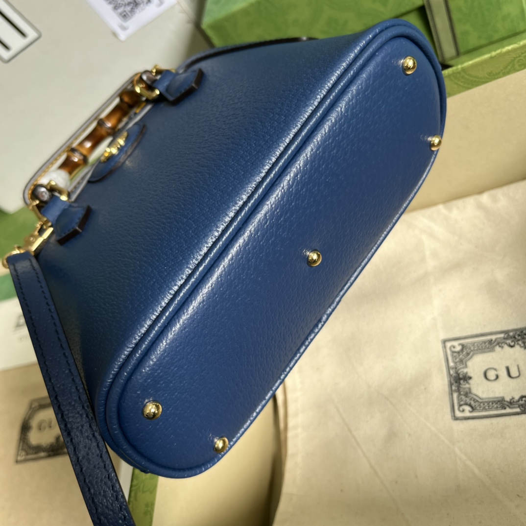 Gvc*1 diana mini tote bag  blue 715775  - 20 x 16x 8.5cm
