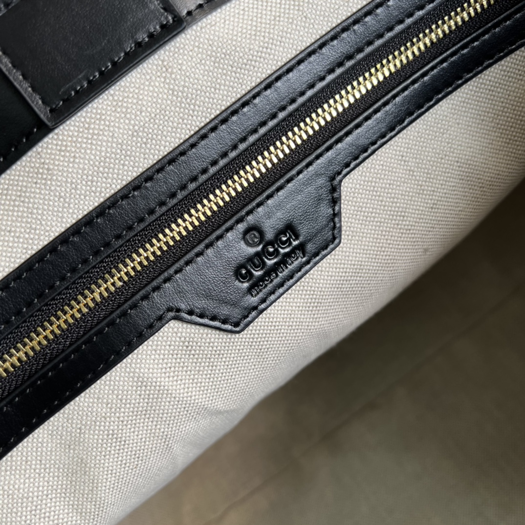 Gvc*1 ophidia gg matelassé medium tote black 631685 - 38 x 28 x 14cm