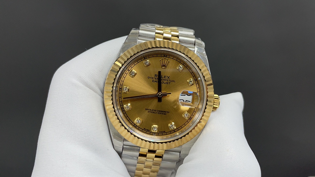 r01ex oyster perpetual date just  G01den